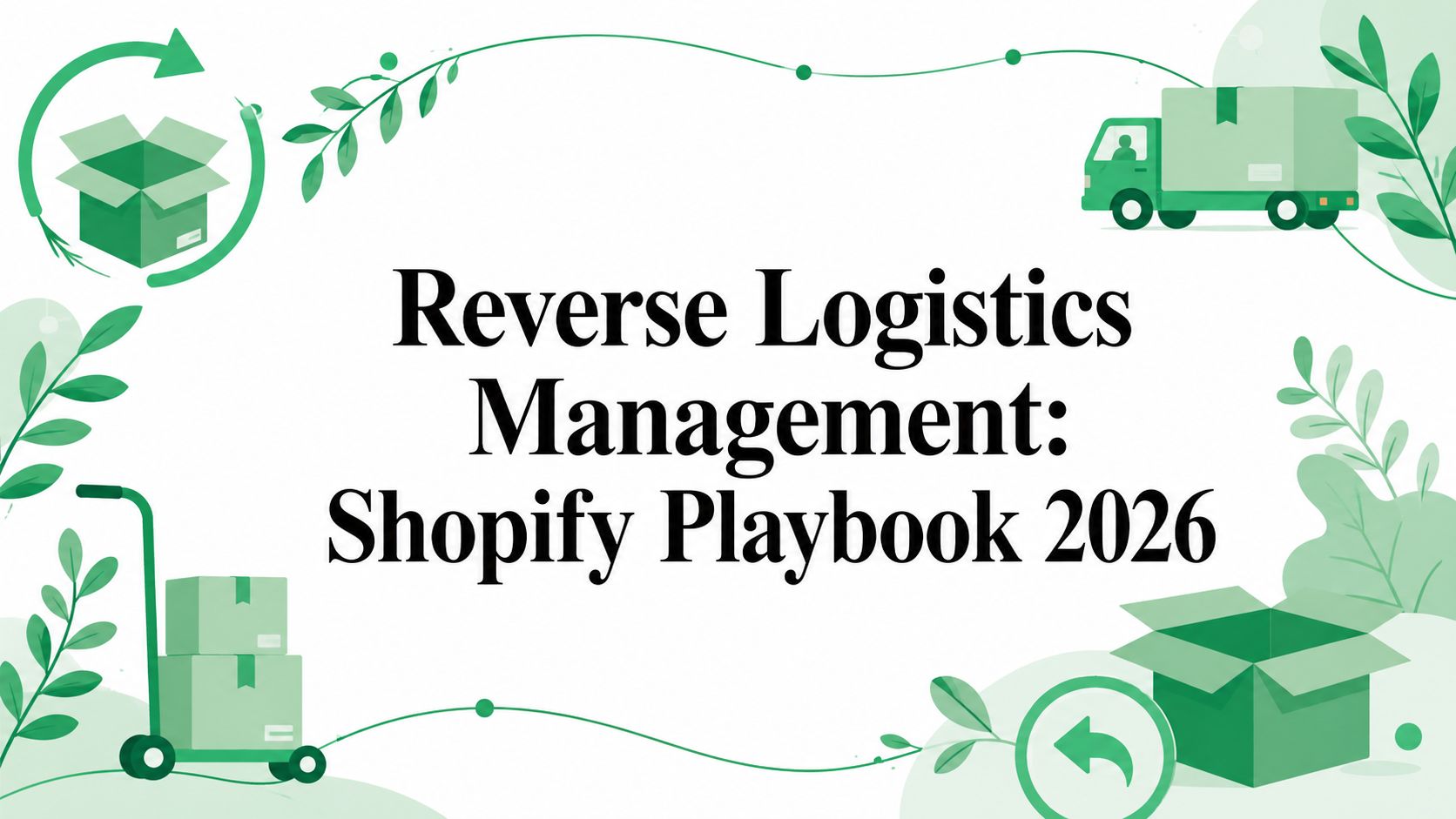 Reverse Logistics Management: Shopify Playbook 2026
