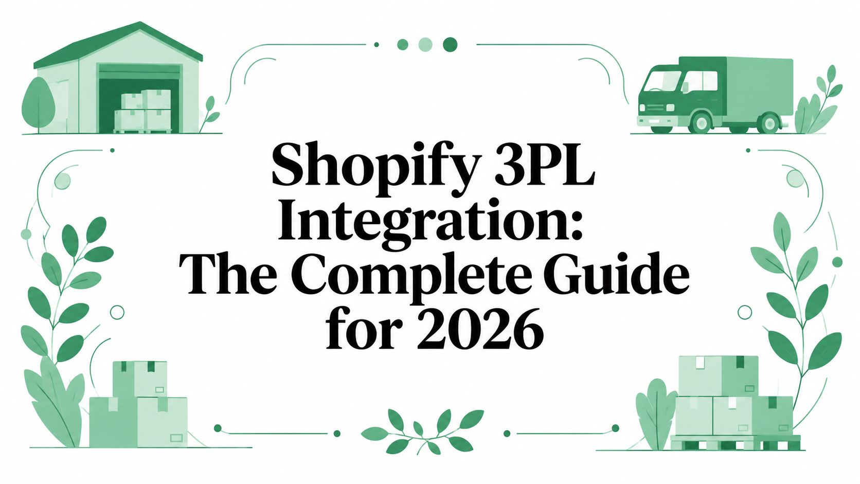 Shopify 3PL Integration: The Complete Guide for 2026