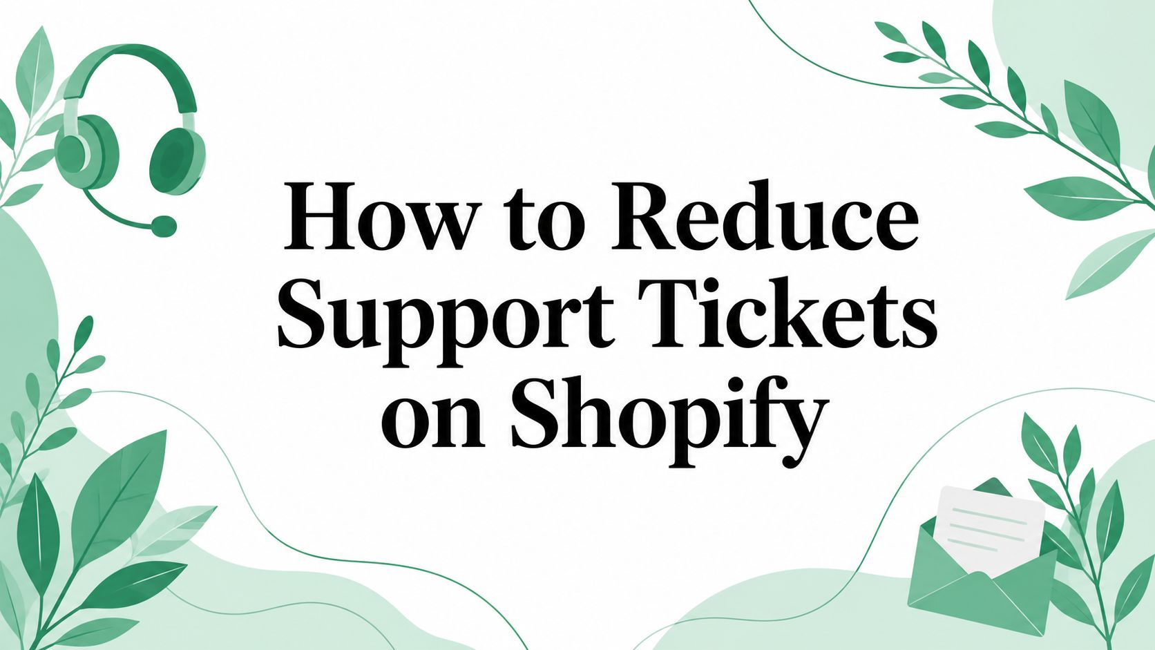 How to Reduce Support Tickets on Shopify
