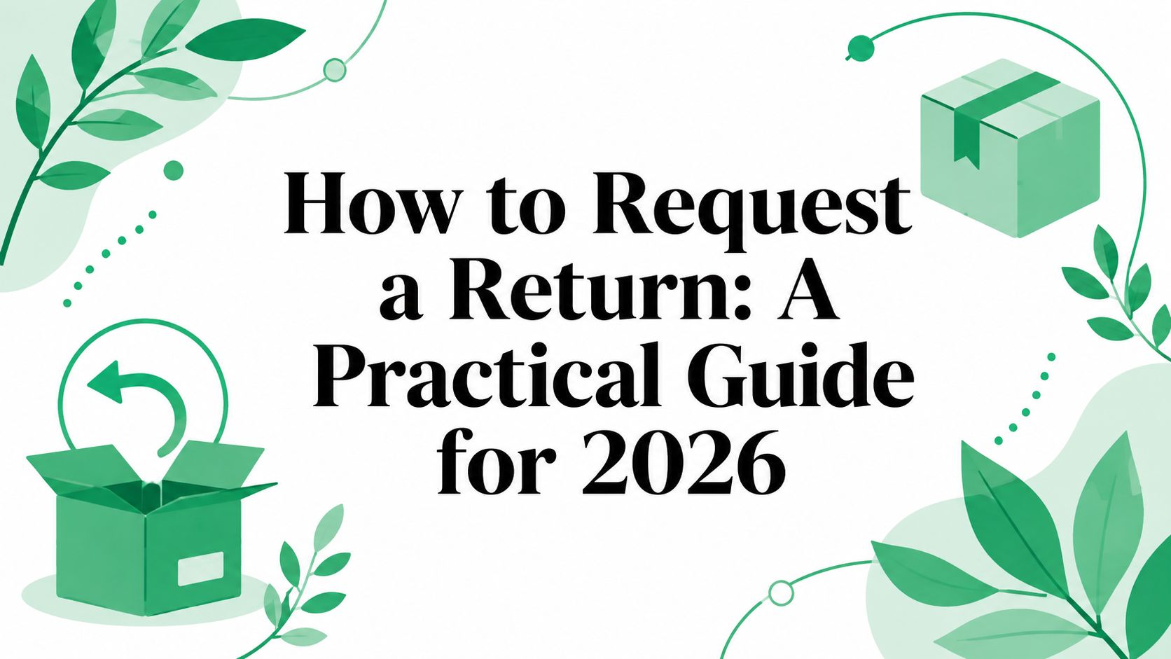 How to Request a Return: A Practical Guide for 2026