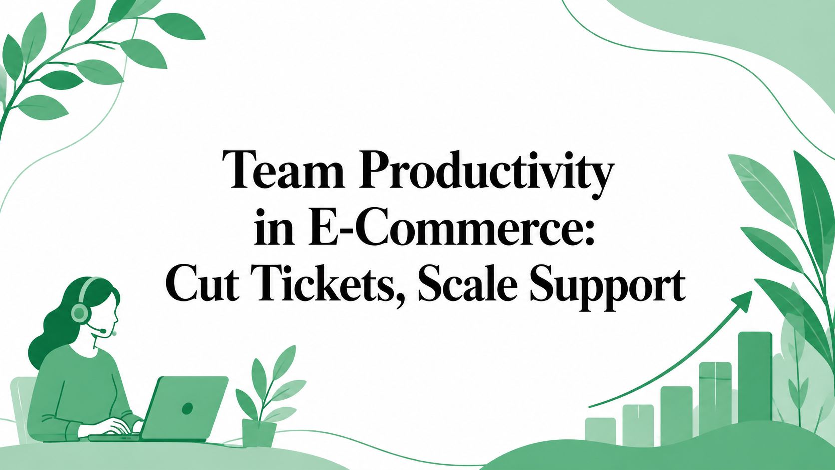Team Productivity in E-Commerce: Cut Tickets, Scale Support