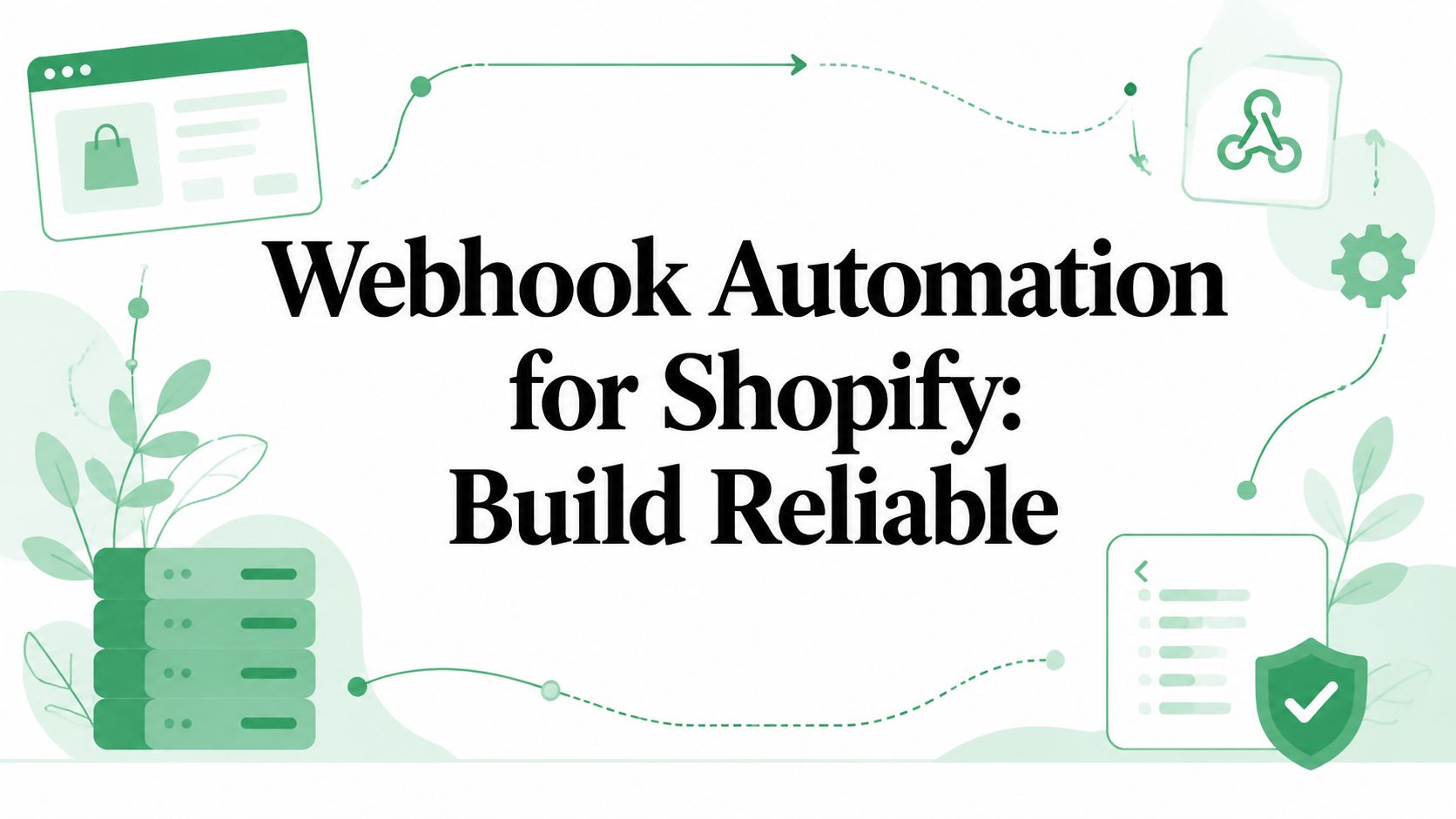 Webhook Automation for Shopify: Build Reliable