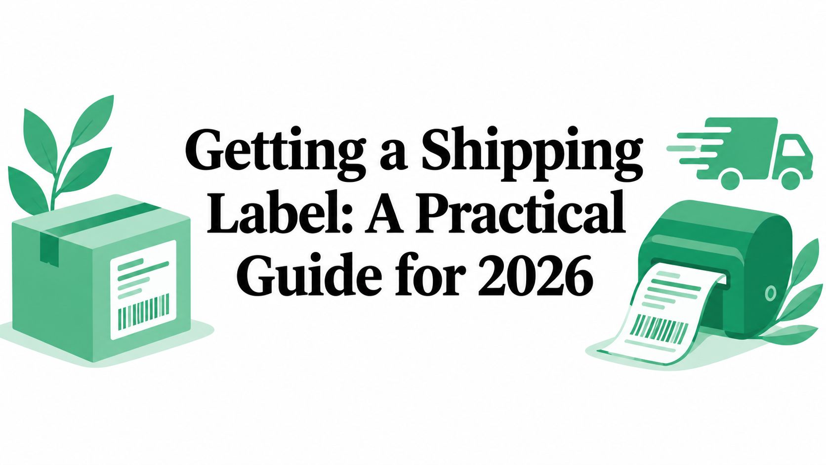 Getting a Shipping Label: A Practical Guide for 2026