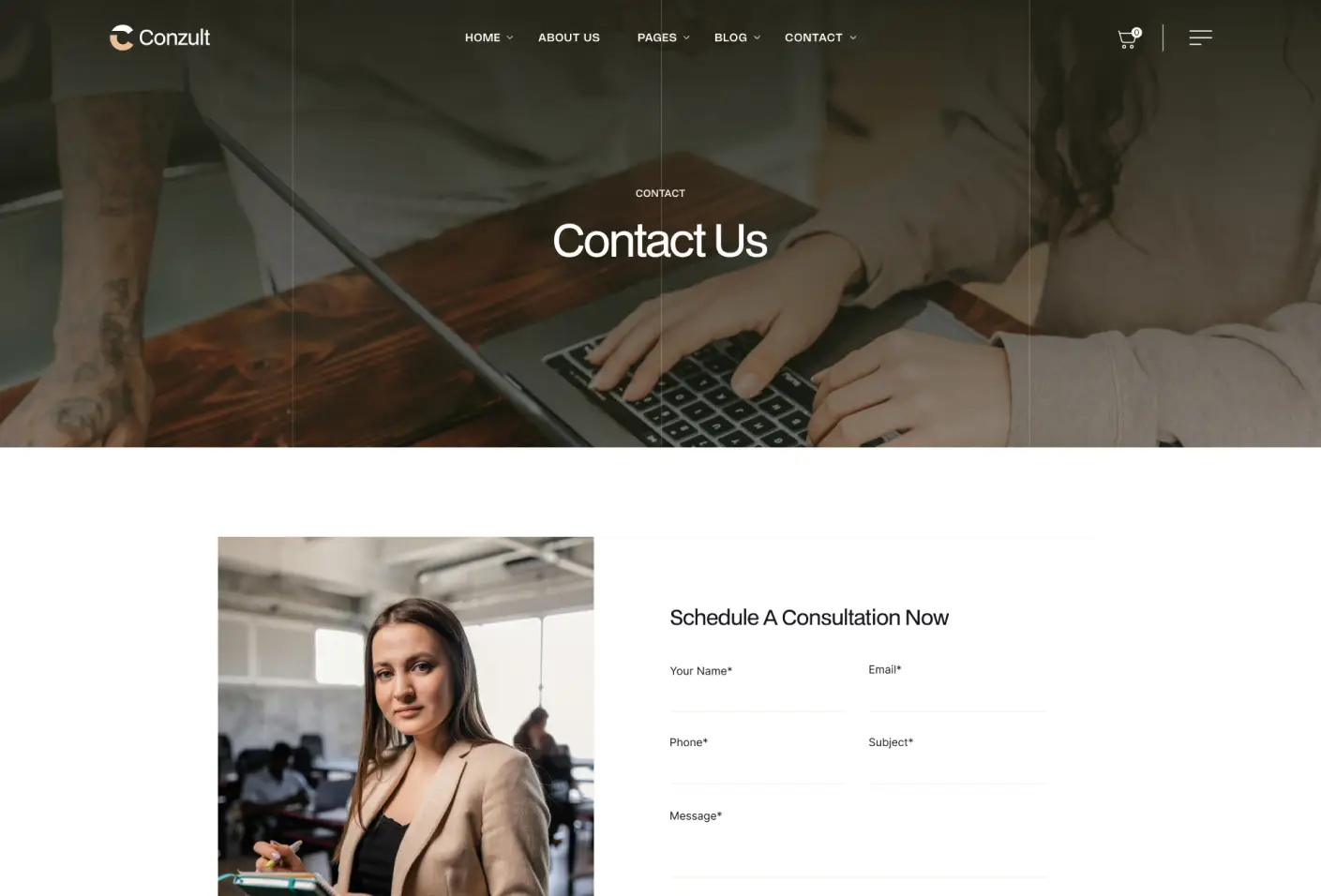 Contact Page