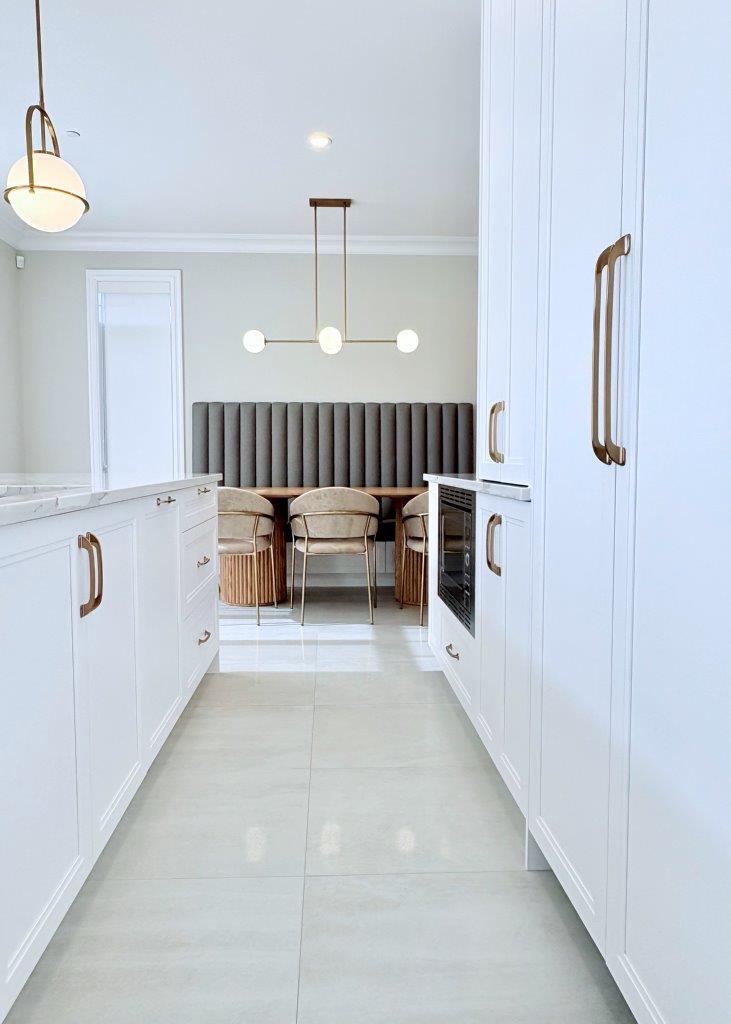 Bright bathroom with natural light and clean lines