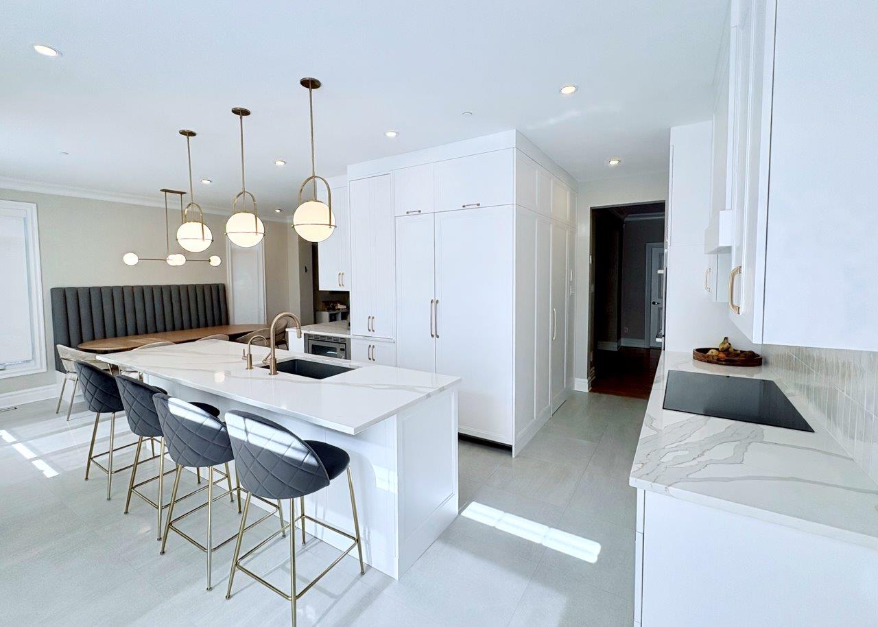 Bathroom featuring soft tones and clean lines
