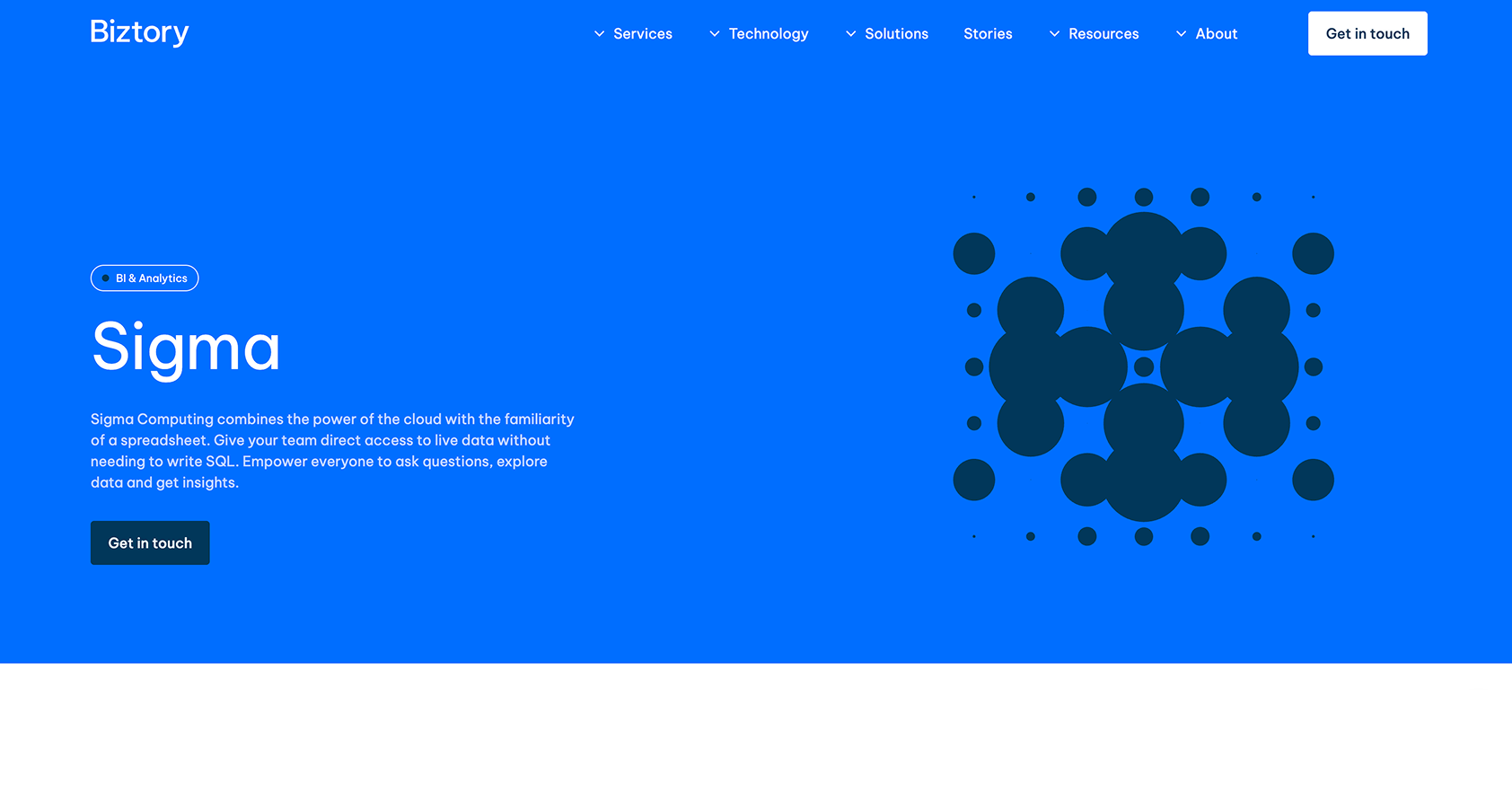 Sigma Computing Services | Biztory