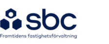Logotyp för sbc med texten 'Sveriges BostadsrättsCentrum'.