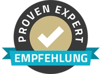 Siegel von PORTFORMANCE als ProvenExpert.