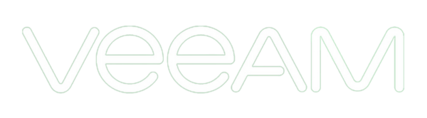 Logo von Veeam in Weiß.