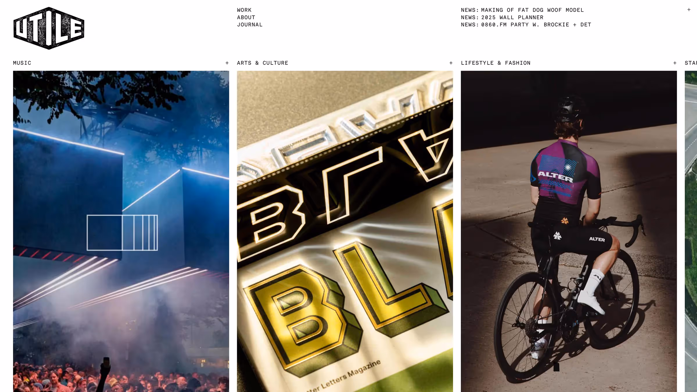 util studio website
