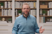 Brett Domeny, Webflow PM, leads a product demo from the Webflow Studio.