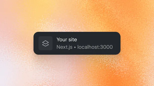 Source user interface component showing a Next.js project.