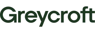 A black and green logo with the word greycote.