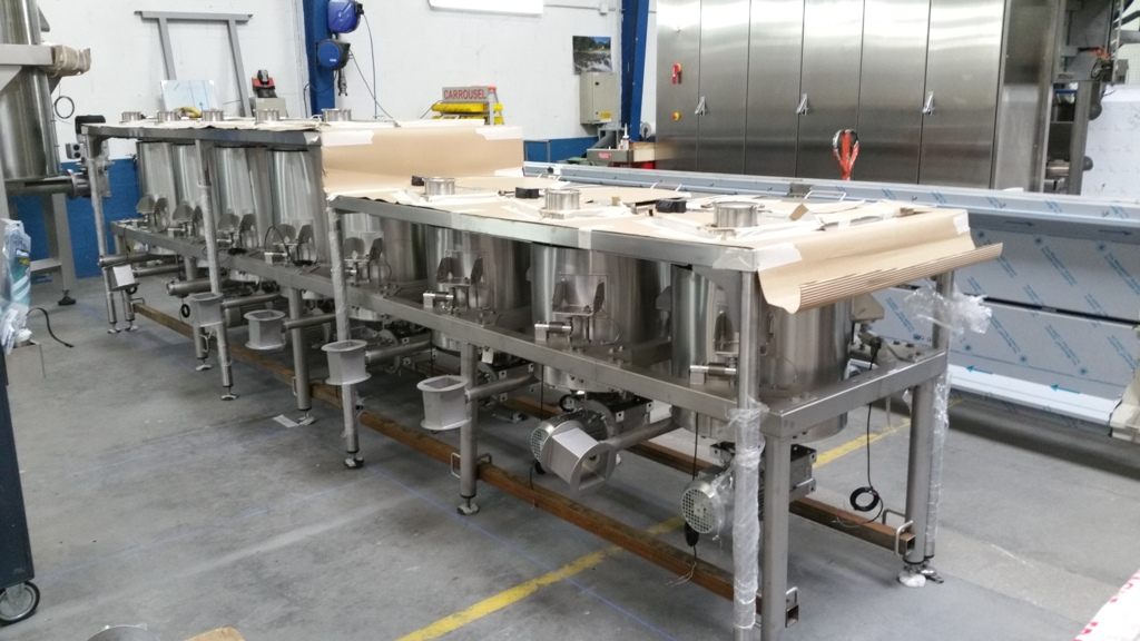 Tables inox 304L brossé