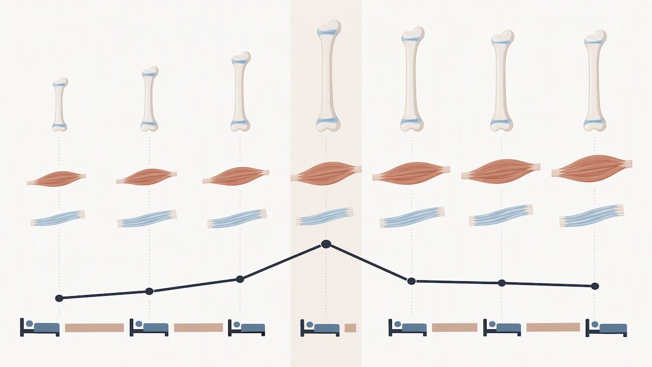 Illustration of growth and training load mismatch