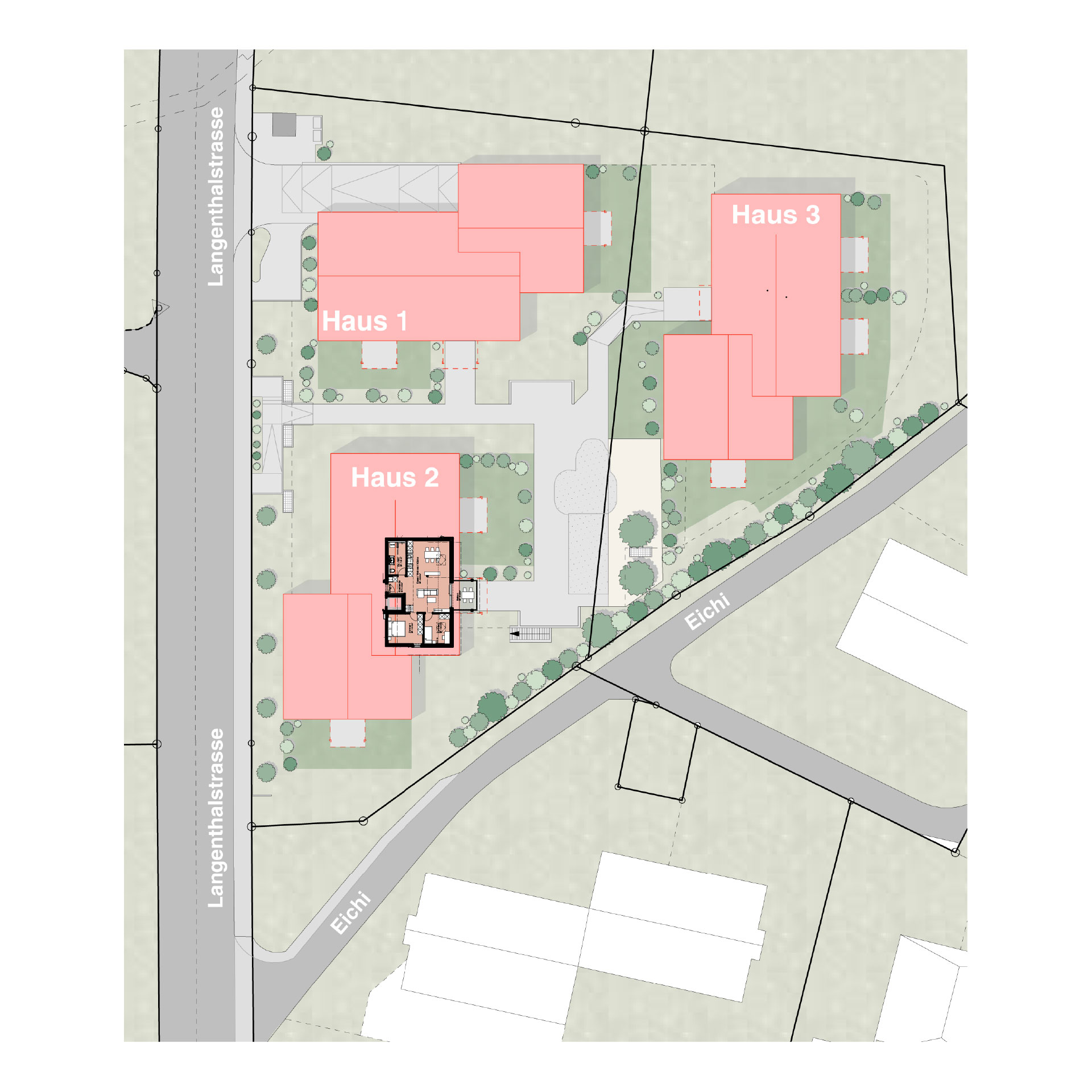 Wohnung 2.22 Situation