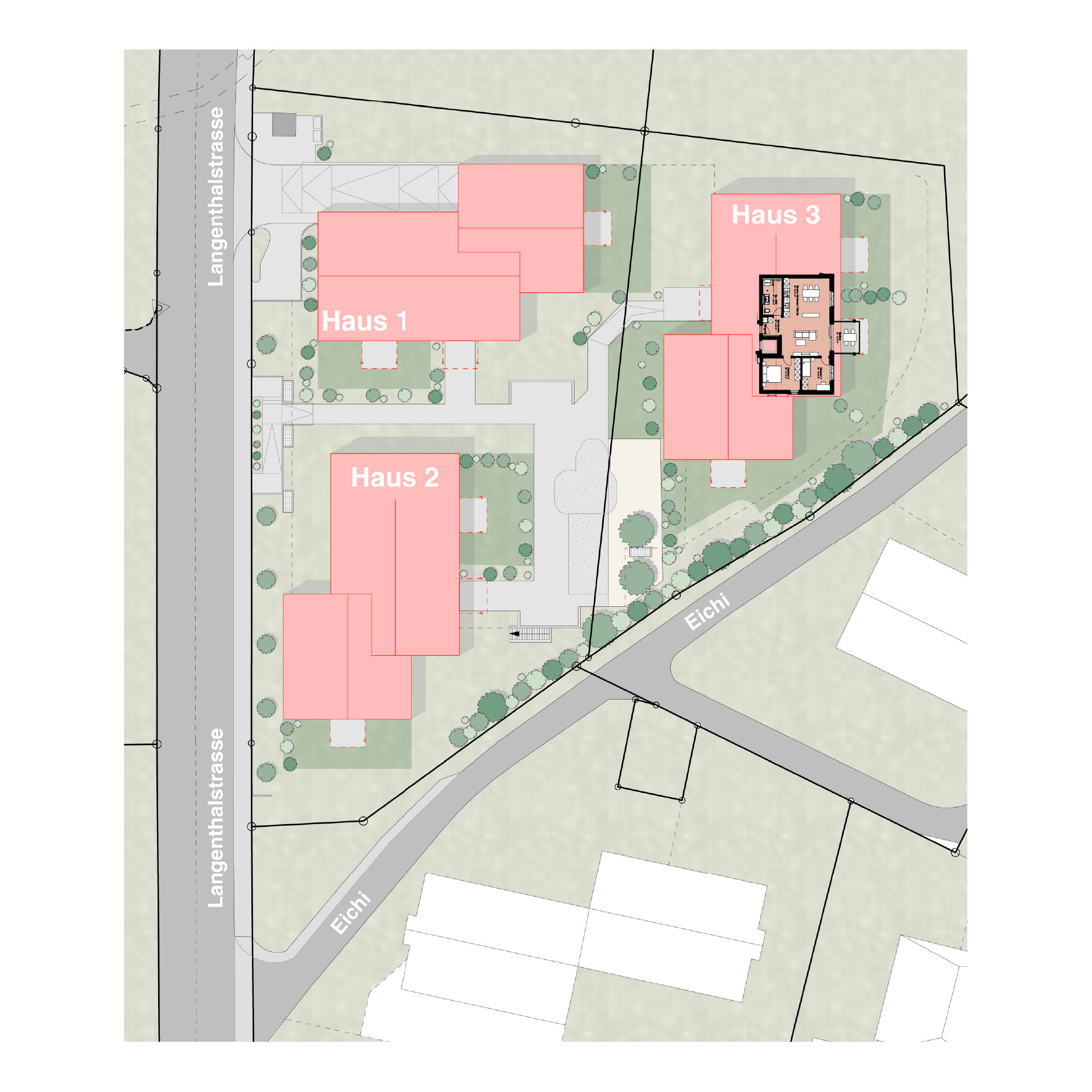 Wohnung 3.22 Situation