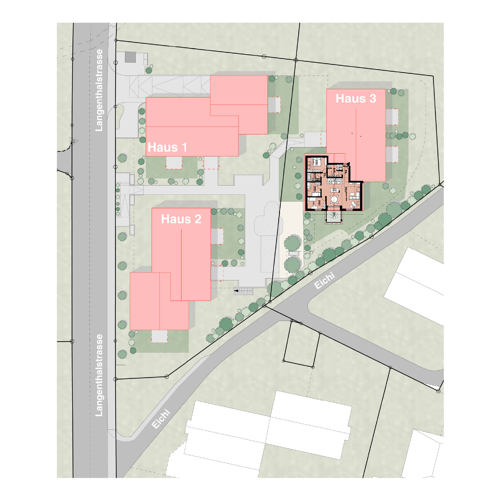 Wohnung 2.23 Situation