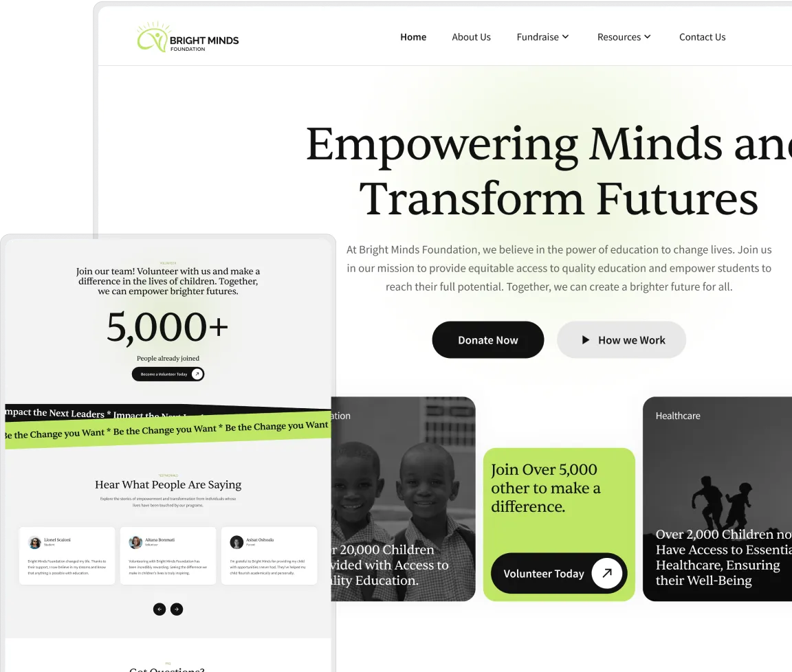 Website Design & Development