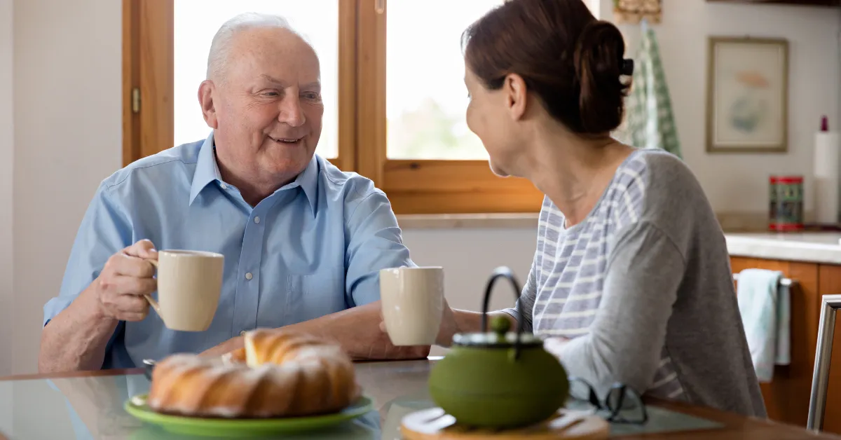 senior et aidant familial
