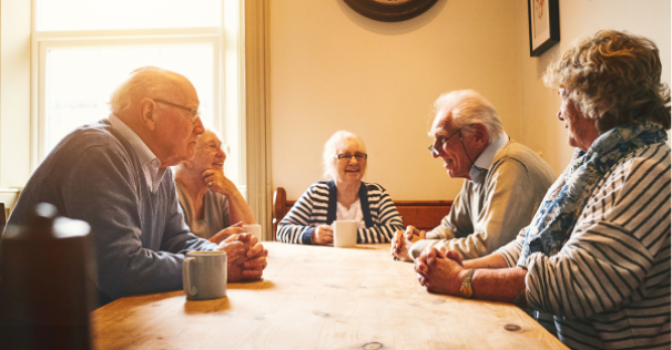 repas entre seniors