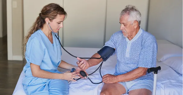 Prise de tension senior