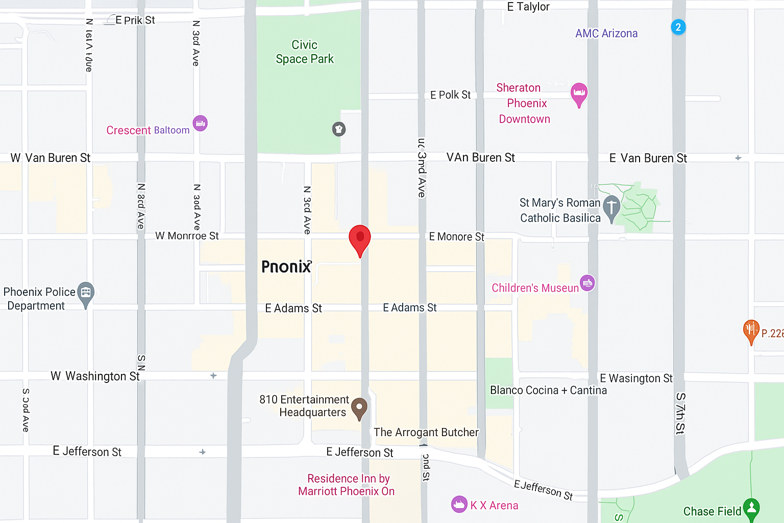 View directions to our location