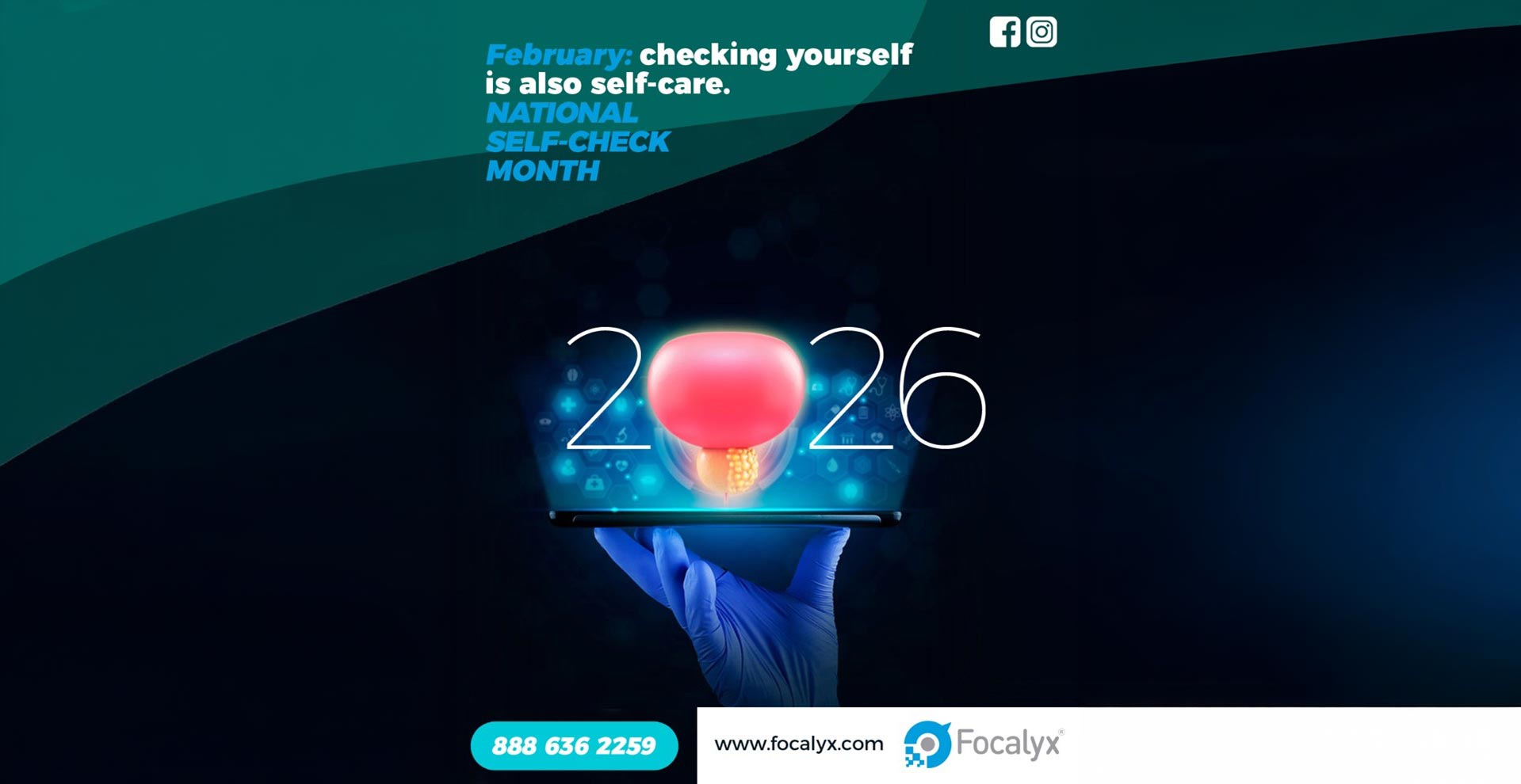 February: Checking yourself is also self-care. National Self-Check Month