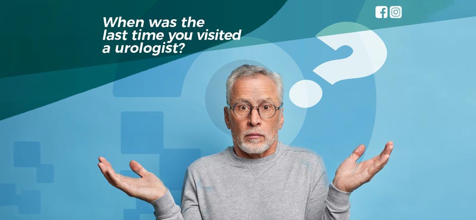How long has it been since you visited the urologist?