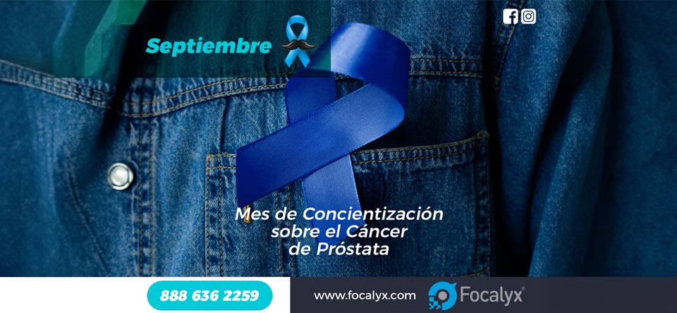 Septiembre: mes de concientización sobre el cáncer de próstata
