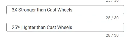 Creative that emphasizes style and prestige