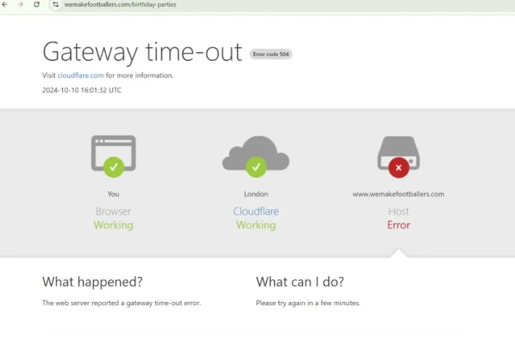 Crawl diagnostics highlighting timeouts, redirect chains, and broken resources