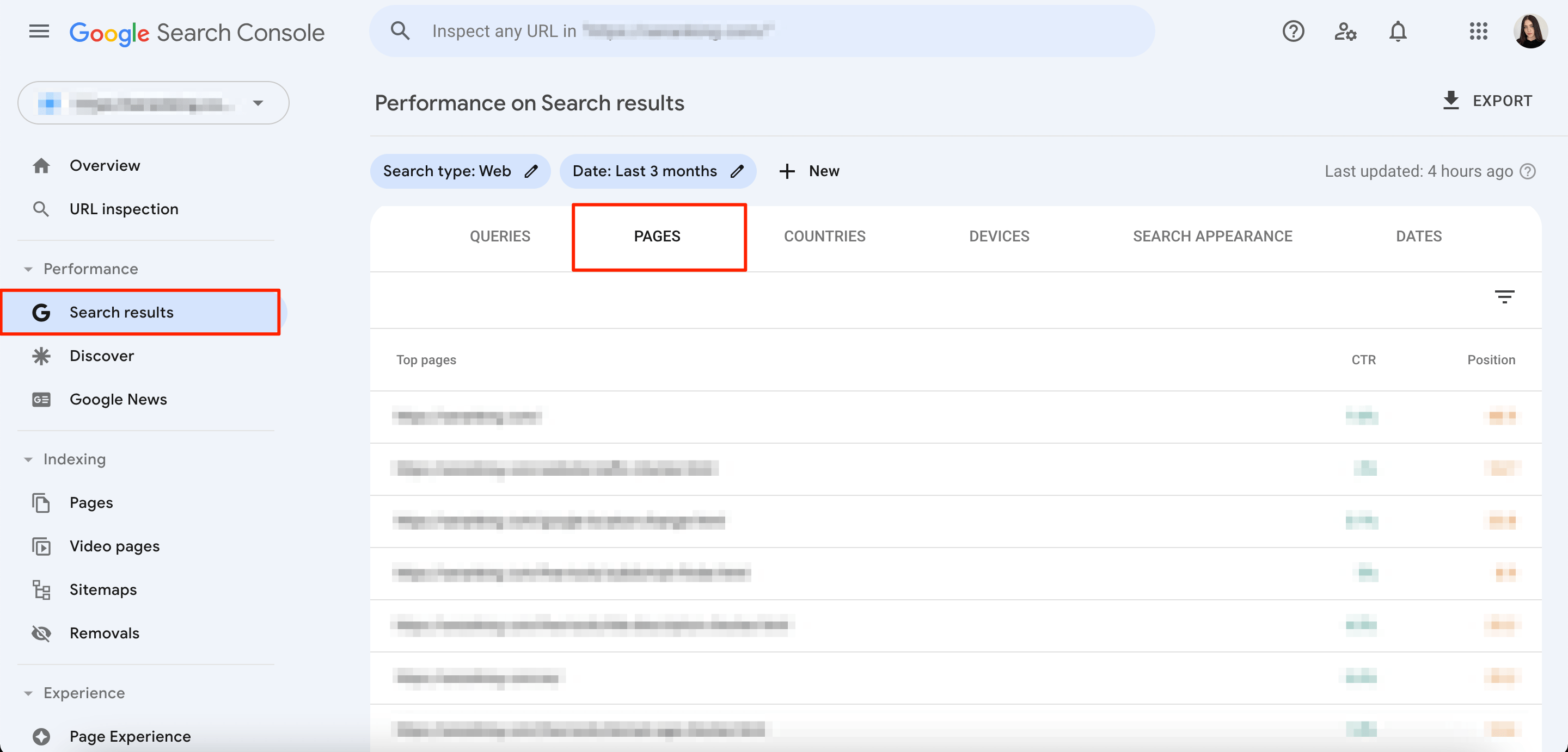 Google Search Console Pages report for indexing insights