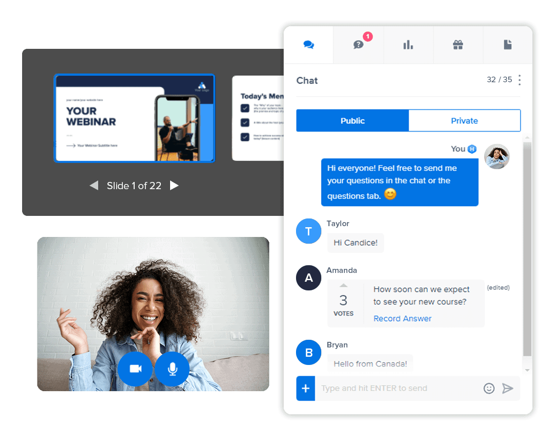 Deliver an Interactive & Engaging Webinar