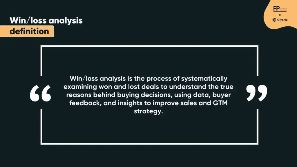 Winloss analysis definition