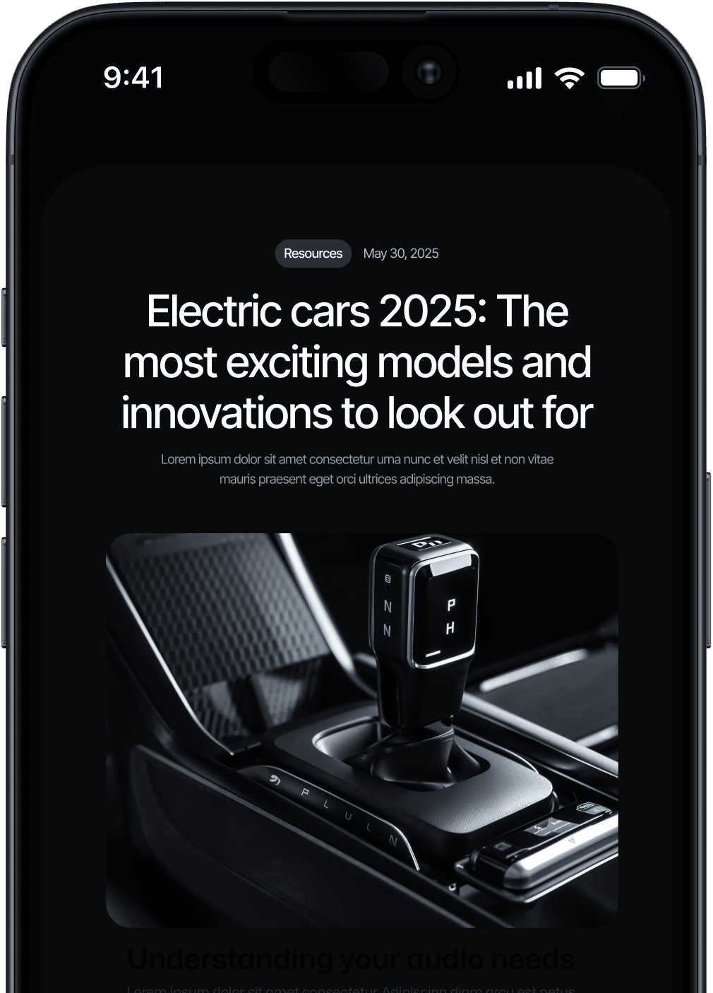 Phone Newsletter - Motorflow - Webflow Template | BRIX Templates
