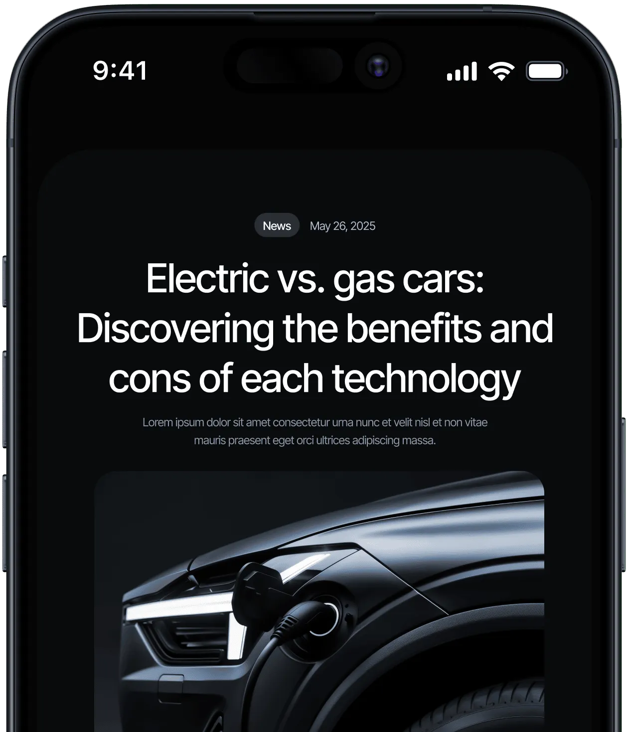 Iphone Newsletter Blog Post - Motorflow - Webflow Template | BRIX Templates
