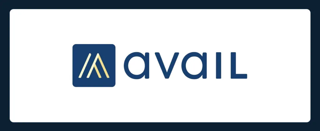 A simple design with Avail logo