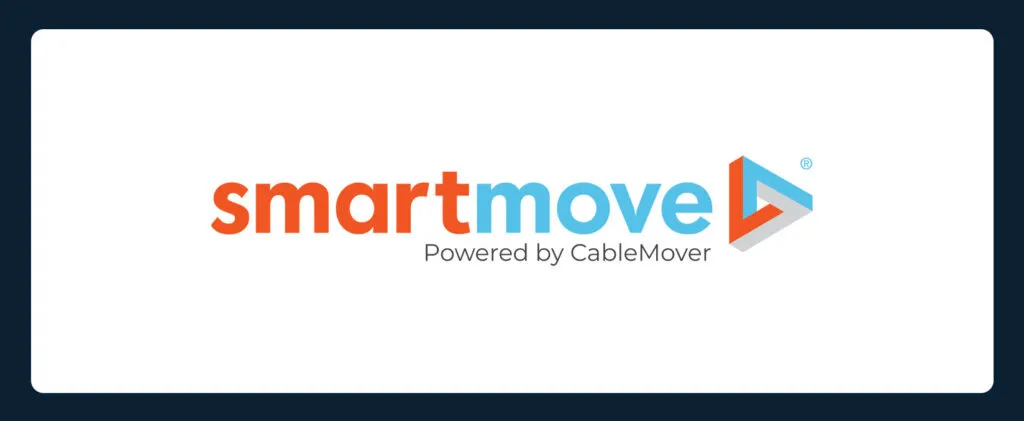 A simple design with the SmartMove logo