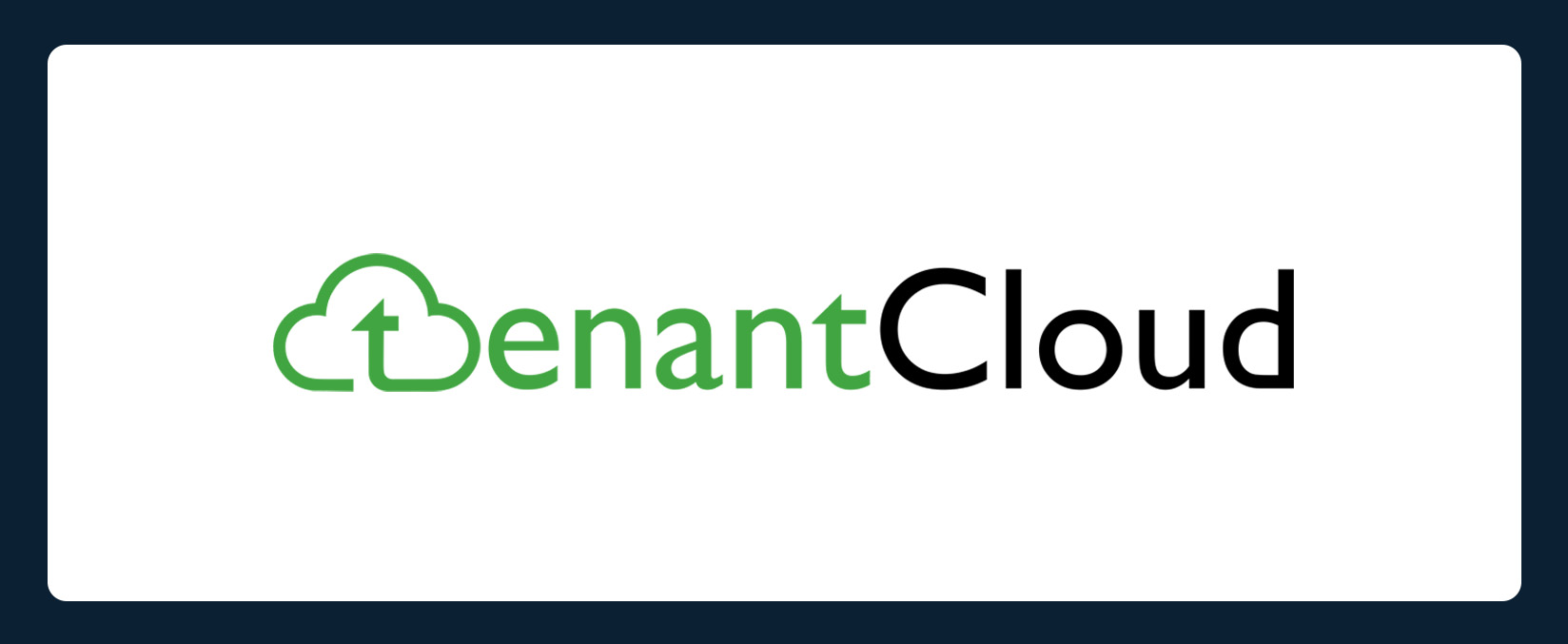 Logo of TenantCloud with the word "Tenant" in green and "Cloud" in black. The "T" in "Tenant" is stylized to resemble an upward arrow inside a cloud shape.
