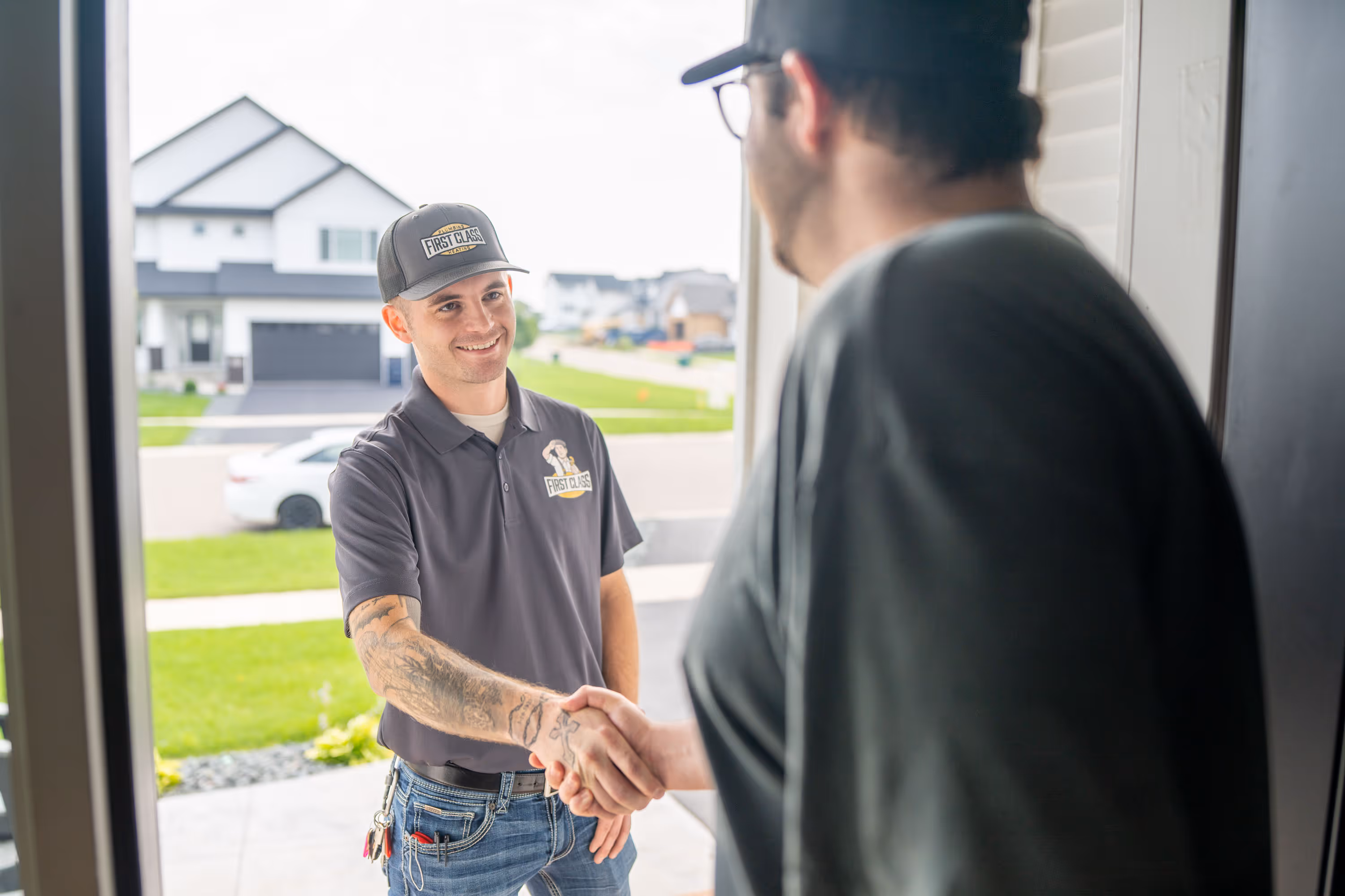 Licensed First Class Plumbing technicians at work in Minnesota