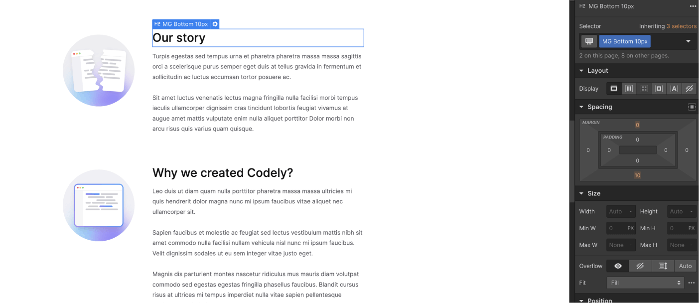 Static Content - Codely X Webflow Template