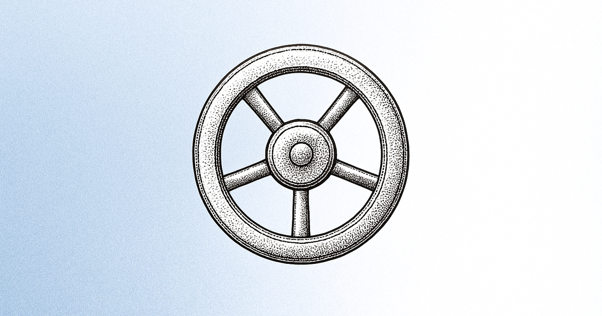 AML Compliance Solutions for Community Banks thumbnail showing a bank vault door handle in stippling illustration style