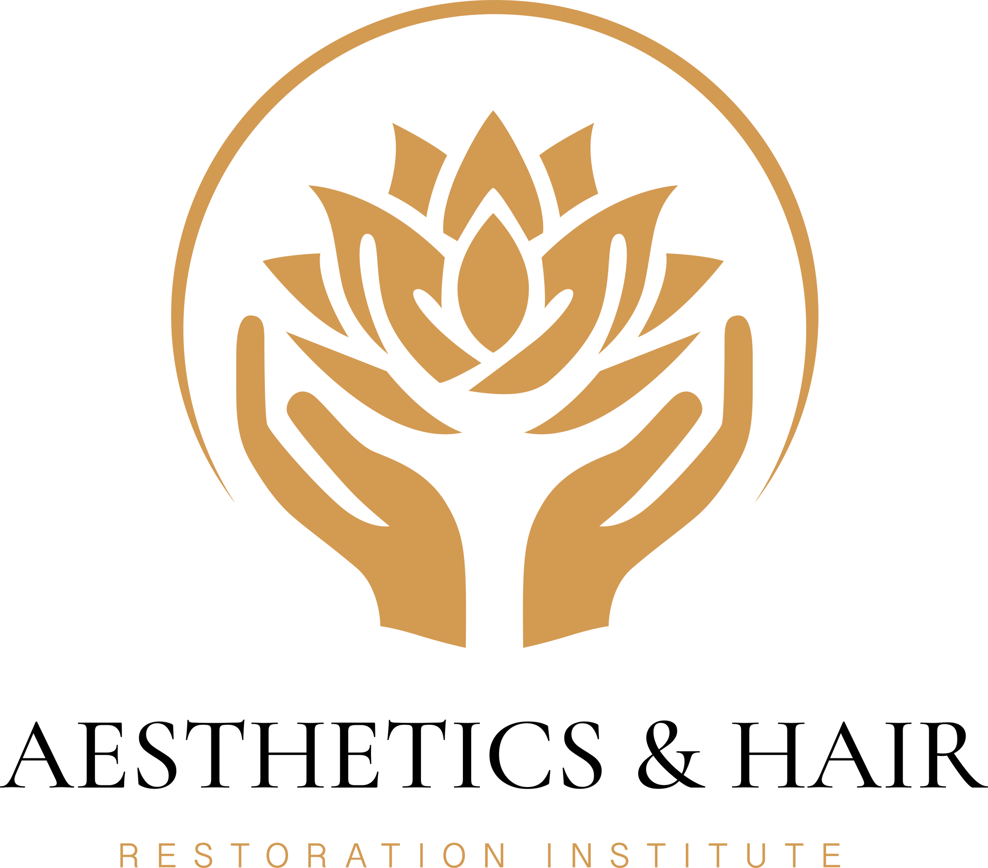 aesthetics & hair restoration logo