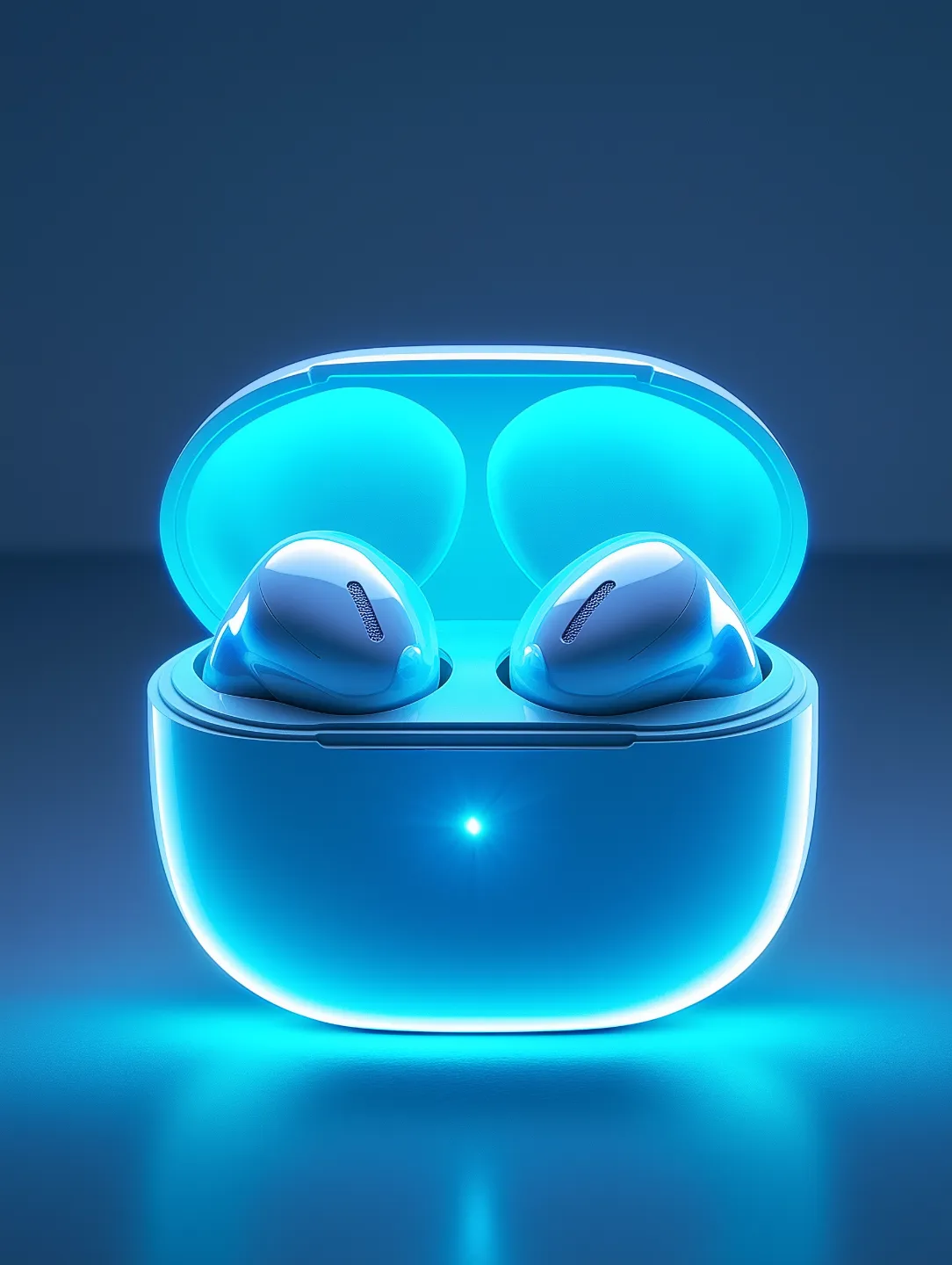 earphone with charging case