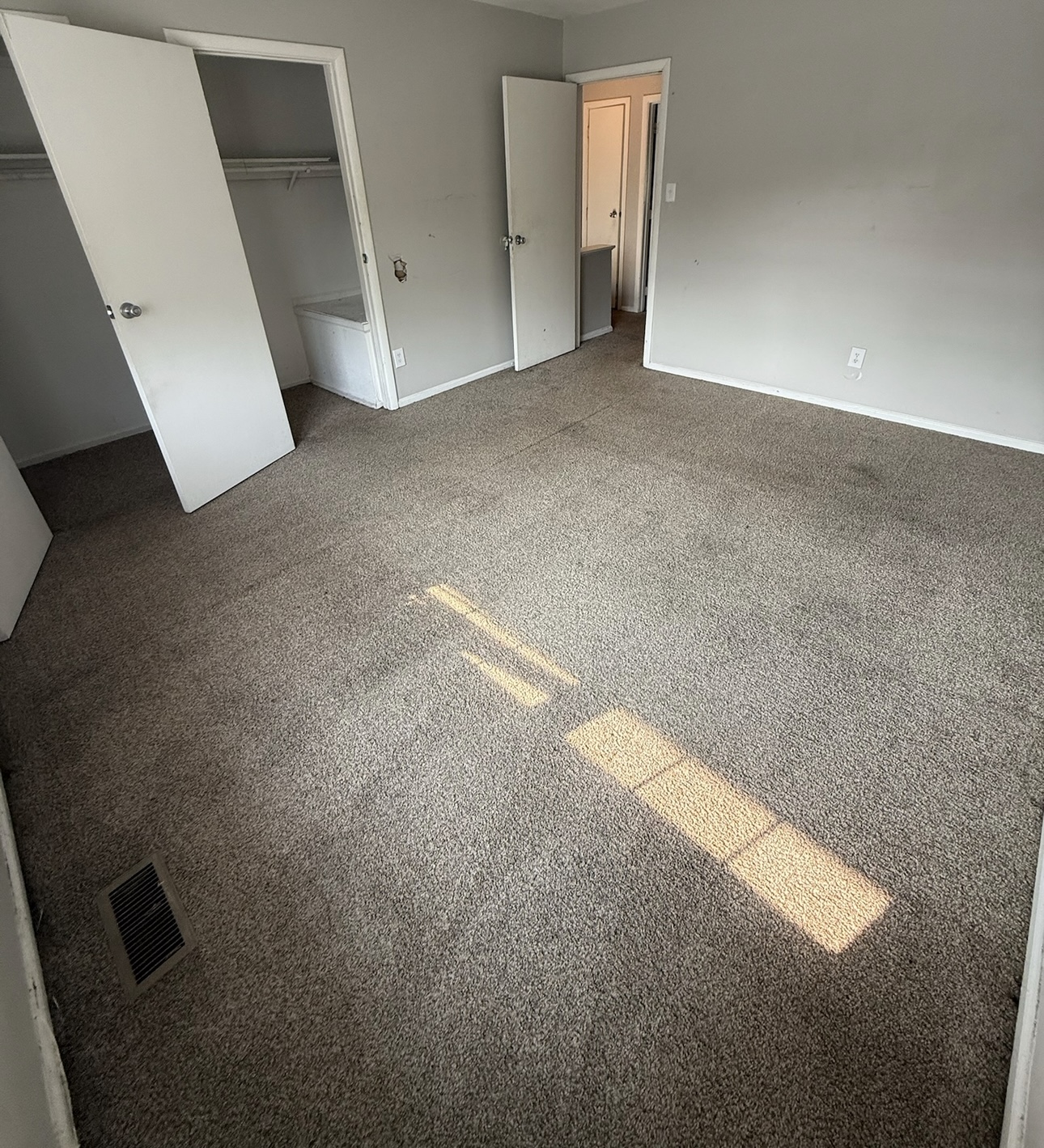 After carpet cleaning