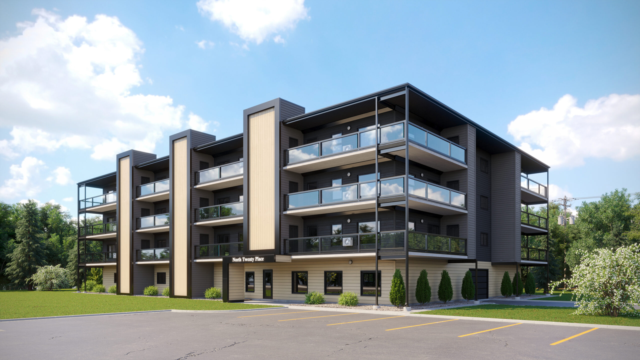 image of a residential skyscraper