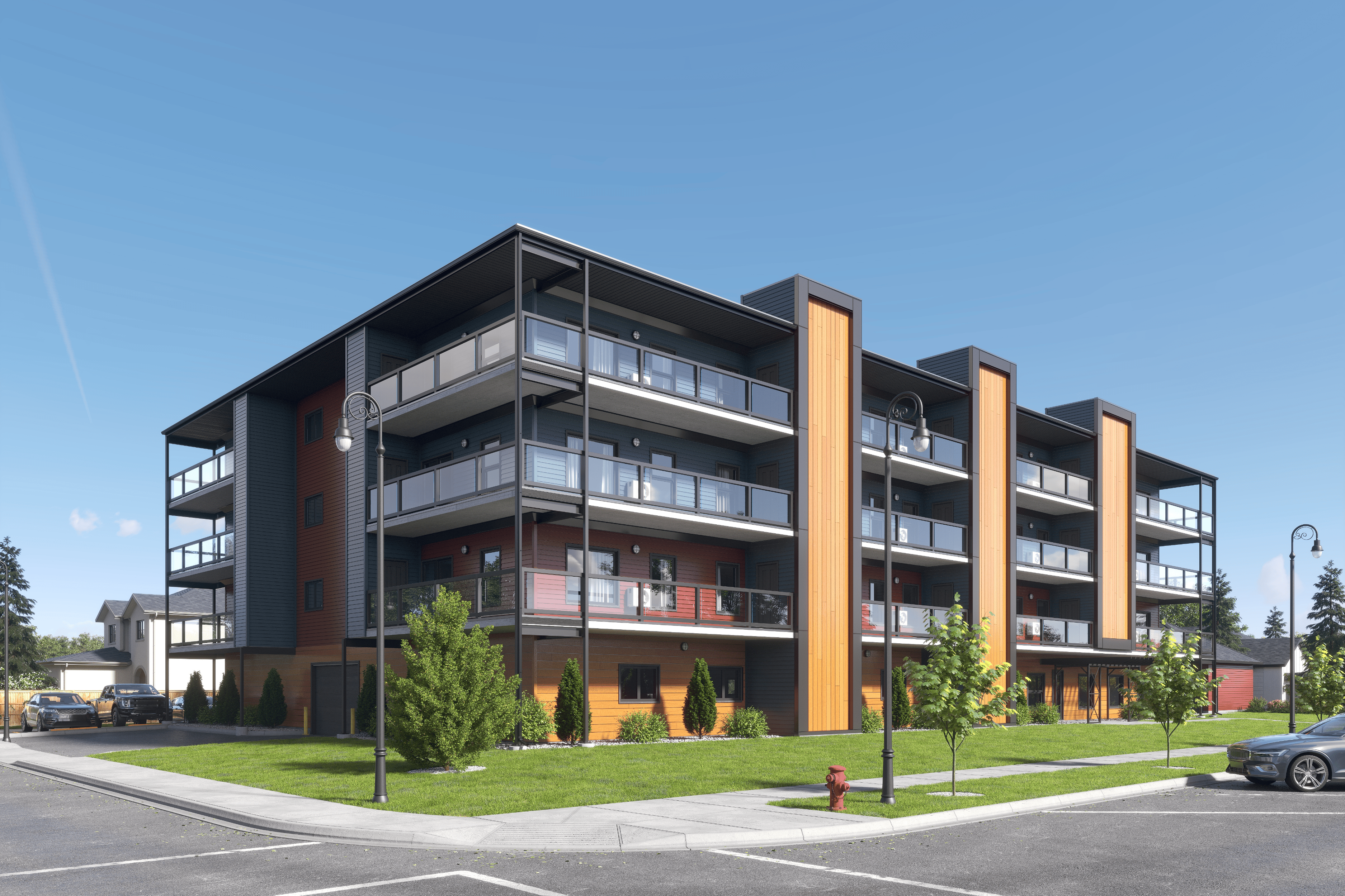 image of a residential skyscraper