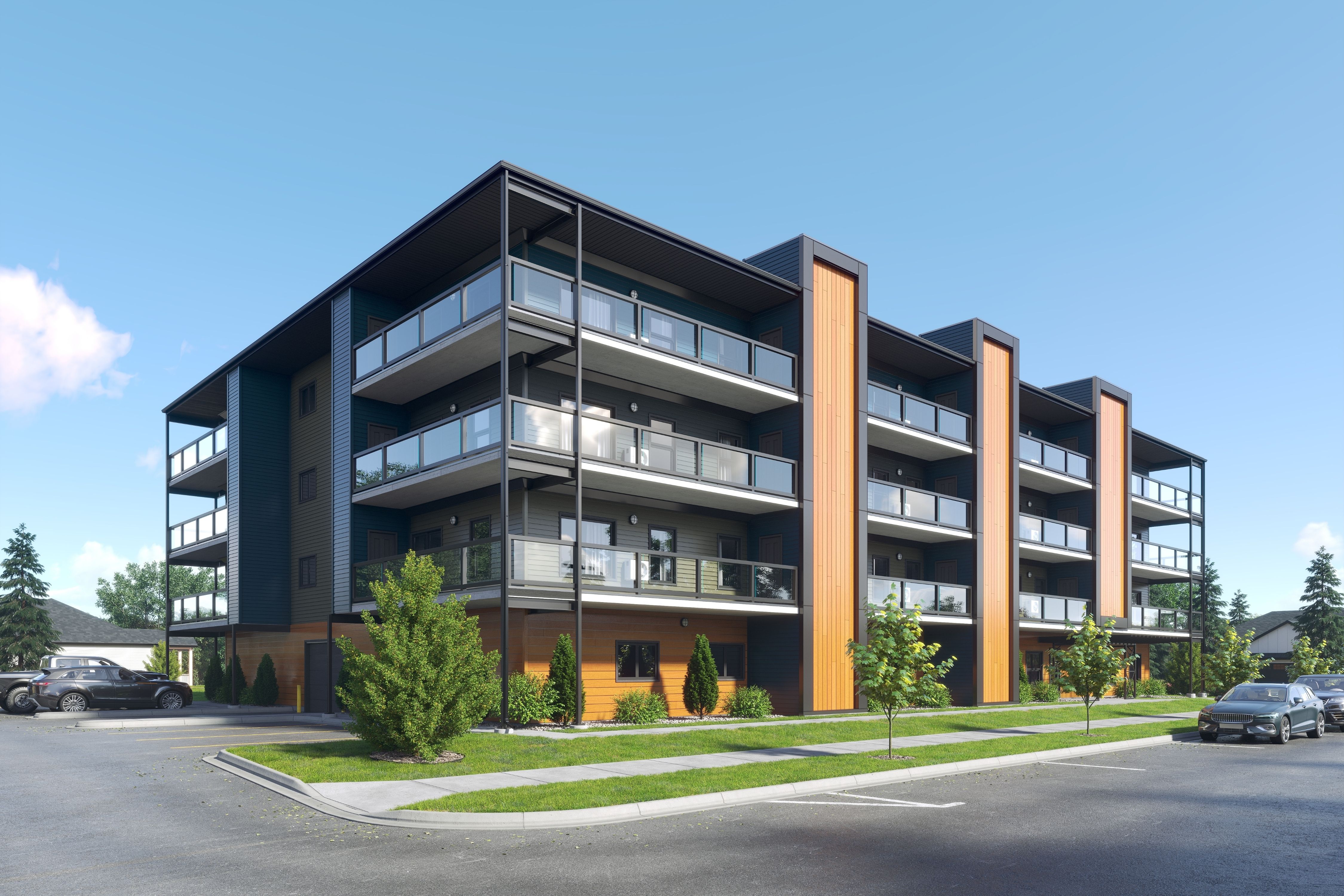 image of a residential skyscraper